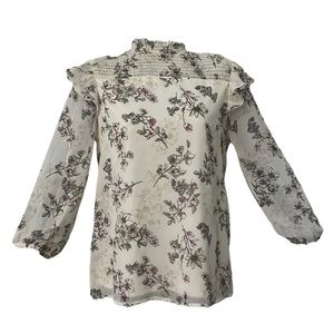 Sara Michelle Floria Blouse Size S